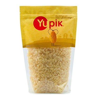 Yupik Dried Diced Mango, 2.2 lb, Gluten-Free, Vegan, Kosher, Sweetened Tropical Dried Fruits, No Added Sulphites, Fruity Snacks, Ideal for Baking &amp; Topping