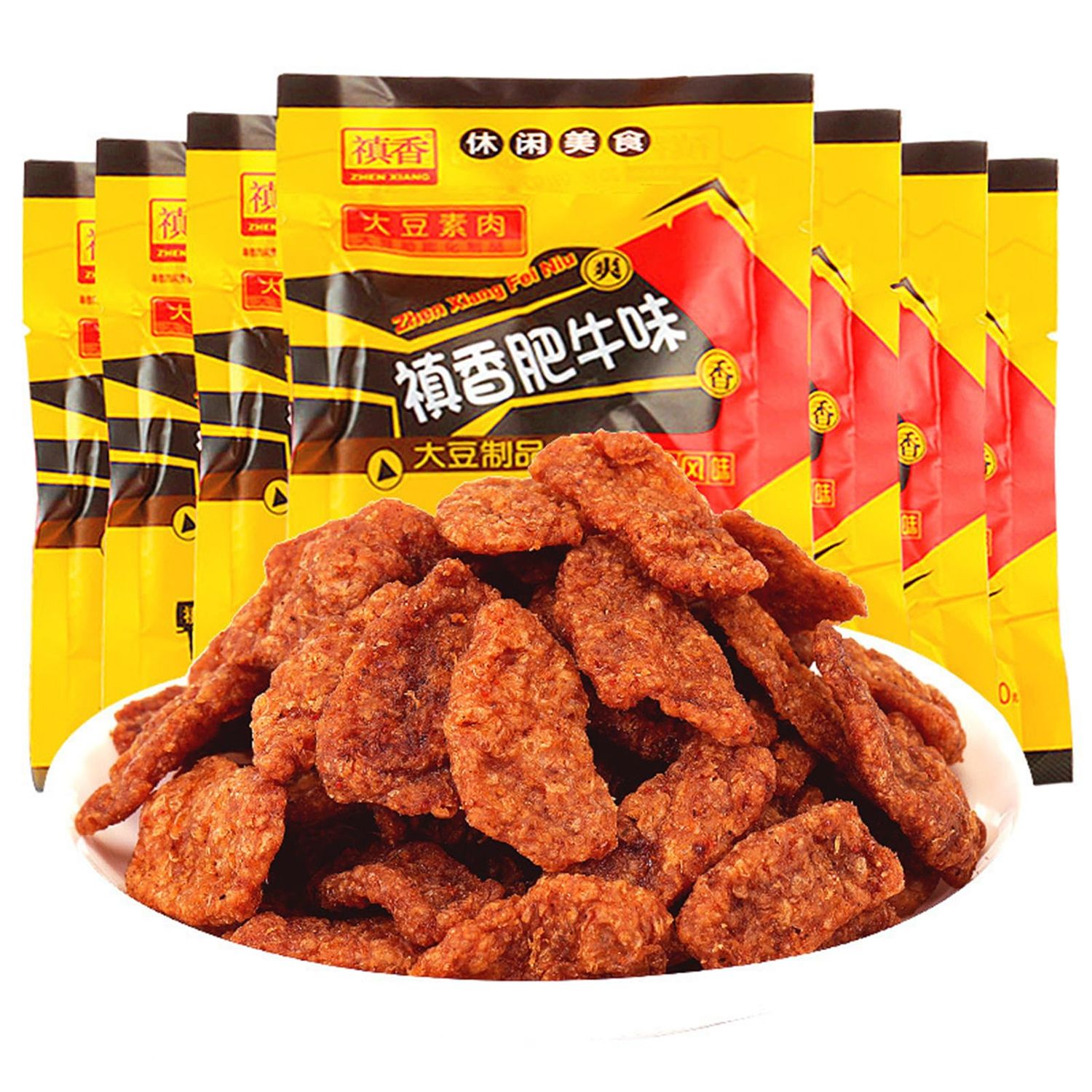 20 Packs sweet taste Latiao,Fat beef flavor Chinese Special Casual Snack Food,Made From WheatChiliSpice, Childhood Nostalgia Snack,Vegan,sweet taste Gluten Strips Ã¨â€šÂ¥