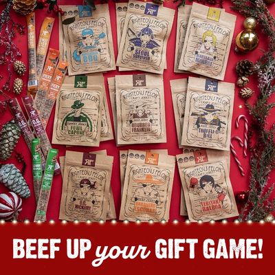 Righteous Felon Beef Jerky and Meat Sticks Variety Pack, High Protein, Low Carb, Low Sugar, Gluten Free, Healthy Snacks for Adults and Kids, Made with Premium Meats, Gifts for Men (Noah's Ark 26 Pack)