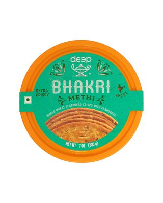 Deep Methi Bhakri - 7Oz | Ready to Eat | Best Choice for Snack Time, Parties &amp; Events | Healthy Traditional Gujarati Snacks| Hygienically Vacuum Packed | Serve with Tea &amp; Coffee