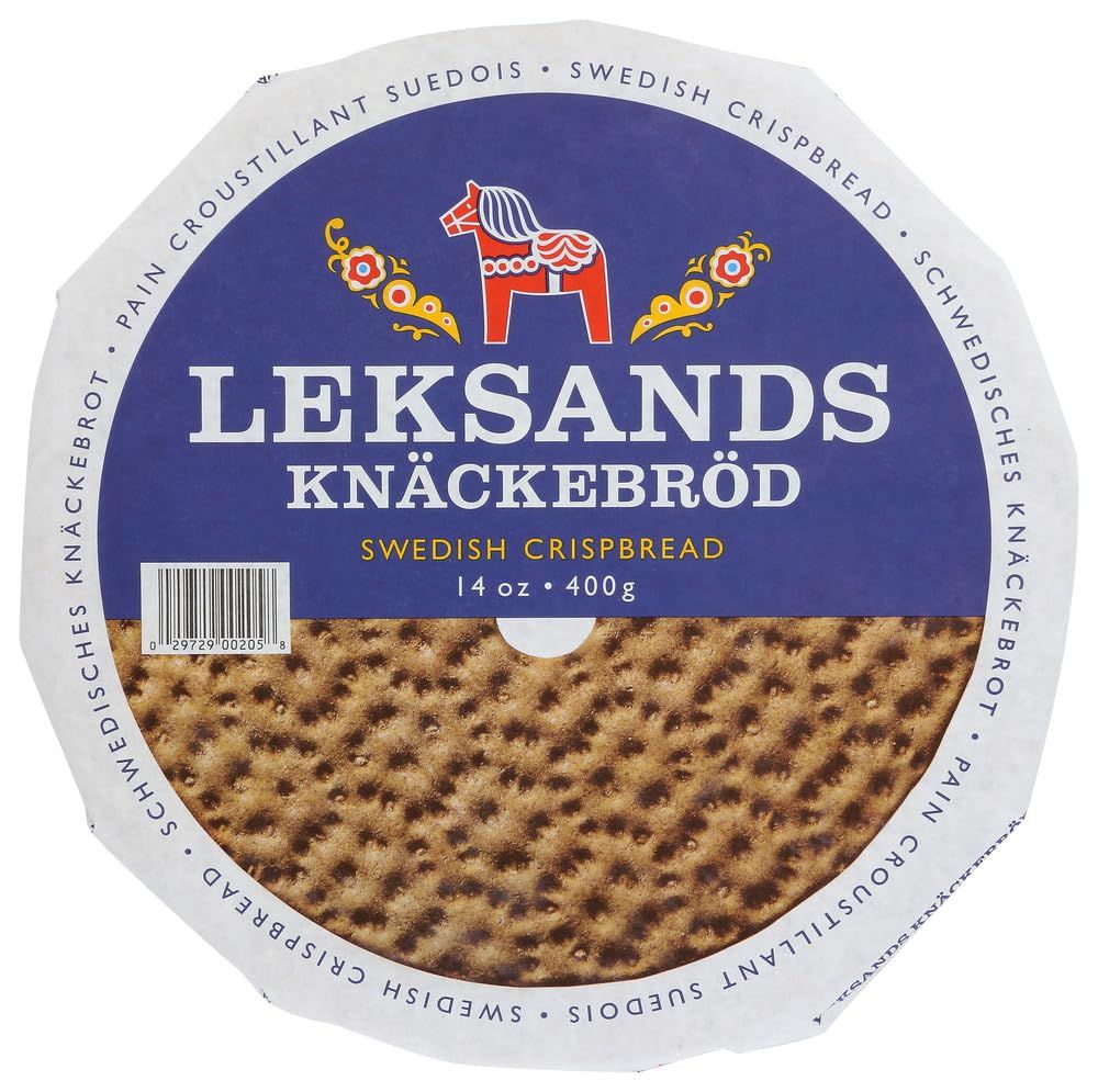 Swedish Rye Crispbreads Rounds by Leksands - 400g (14 ounce)