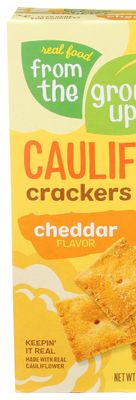 From the Ground Up - Cauliflower Crackers Cheddar - 4 oz.