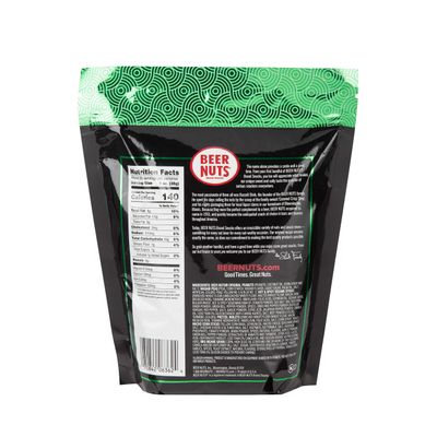 BEER NUTS Bar Mix wWasabi - Pretzels, Cheese Stix, Sesame Stix, Insane Grain &amp; Wasabi Peas - 20oz Resealable Bag (Pack of 1)