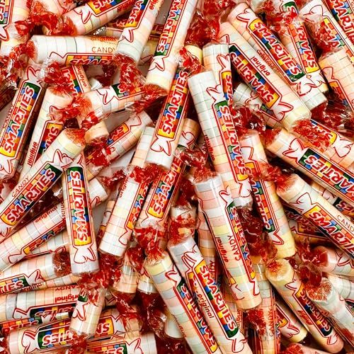 Smarties Candy Original Flavor - 2 Pounds Bulk Bag (Approximately 120 Count) - Individually Wrapped - Classic Smarties Candy Rolls - Candy for Parties, Movie Theaters, Kids