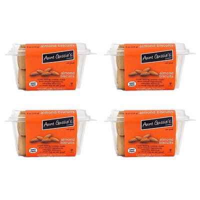 Aunt Gussie&#39;s - Sugar Free Wheat Almond Biscuits - 4 Pack