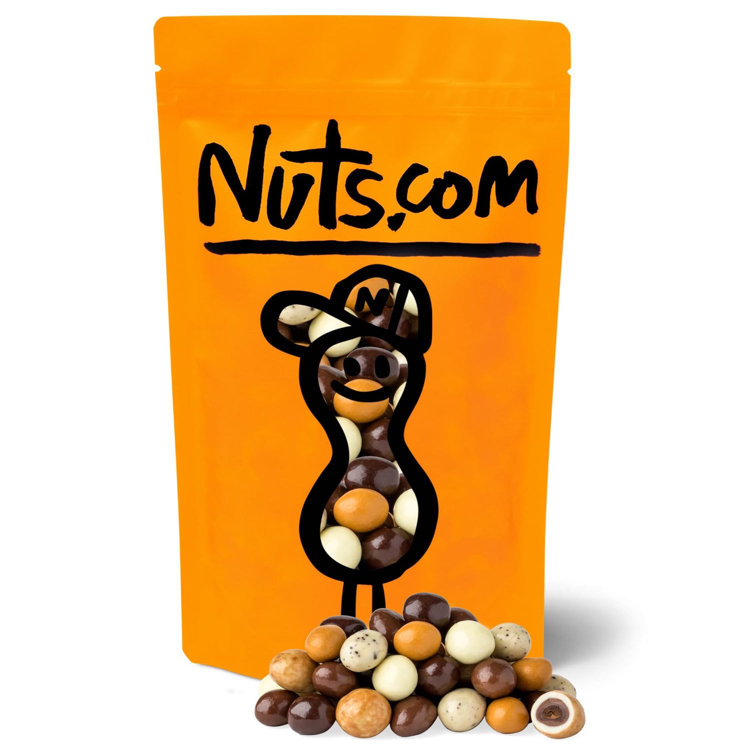 Nuts.com - NY Espresso Chocolates Mix- 2 Pound Bag, Great Snack for Adults, Good Source of Antioxidants &amp; Caffeine - For Parties, Office, Holiday Gatherings &amp; Home Snacking - Kosher Pareve