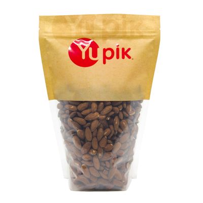 Yupik Roasted Unsalted Jumbo Almonds, 2.2 lb, Kosher, Gluten-Free, Large Almonds, Crunchy Nuts, Lightly Roasted, No Added Salt, Source of Fiber &amp; Protein, Savory Snacks