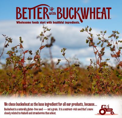 Better with Buckwheat Everything Crackers, 6-Pack - A Complete Protein, Gluten-Free Crackers, Healthy Snack Crackers, Grain-Free, Non-GMO, Sugar-Free - Pair with Cheese, Hummus & Dips