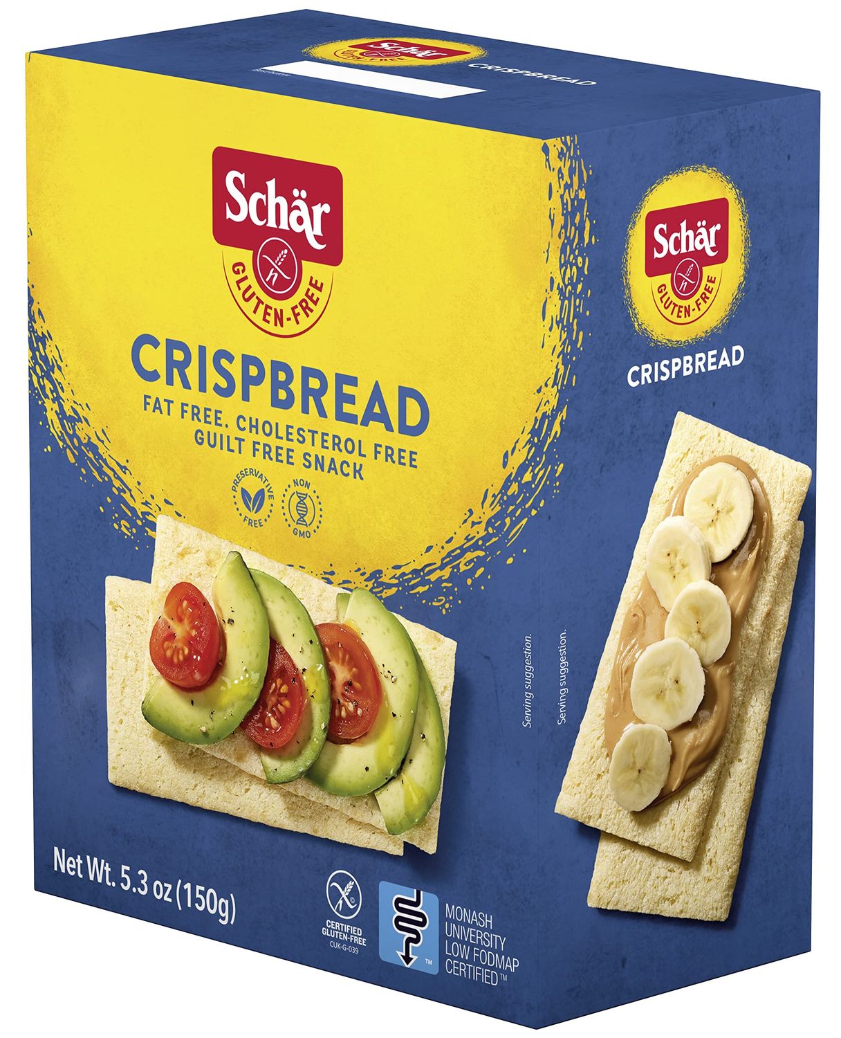 Schar Crispbread, 5.3-Ounce (Pack of 6)