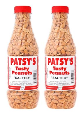 Patsy&#39;s Tasty Peanuts (Salted) - 16oz (Pack of 2) - Trinidad &amp; Tobago Snacks
