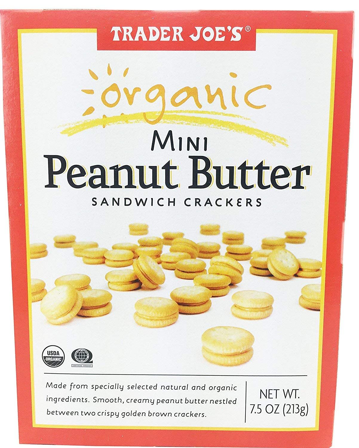 Trader Joe&#39;s Organic Mini Peanut Butter Sandwich Crackers