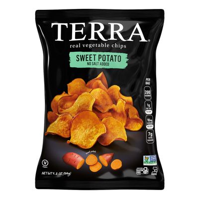 Terra Original and Sweet Potato Vegetable Chips, 1 oz Bag (Pack of 24)