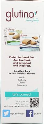 Glutino Gluten Free Crackers, Original, 4.4 Ounce Boxes (Pack of 6)