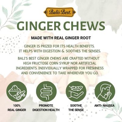 Bali's Best Ginger Chews - Tropical Mango Flavor (2.2 LB Bulk Bag) 100% Real Ginger, Sweet Spicy Chewy Mango Ginger Candies, Great snacks for sharing and gift baskets