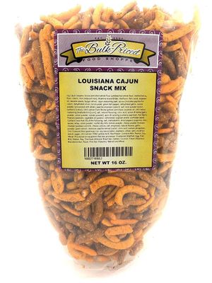 Louisiana Cajun Snack Mix, Bulk Size, (1 lb. Resealable Zip Lock Stand Up Bag)