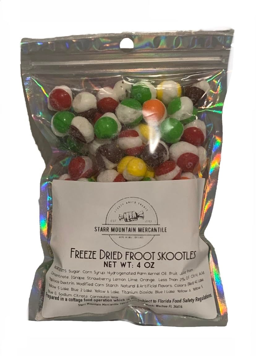 Freeze Dried Skittels SUPER CRUNCHY Choose your Flavor (Tropical)