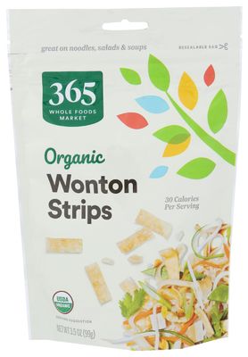 365 by Whole Foods Market, Organic Wonton Strips, 3.5 Ounce