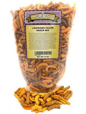 Louisiana Cajun Snack Mix, Bulk Size, (1 lb. Resealable Zip Lock Stand Up Bag)
