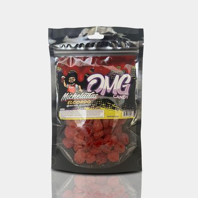 OMG Gushers Micheladas El Gordo Premium Gushers with Chamoy and Chili - 6oz Authentic Mexican Candy, Sweet &amp; Spicy Flavor, Perfect Snack for Every Occasion