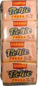 Diana Strawberry Cookies 8 Count - Galleta Picnic Fresa