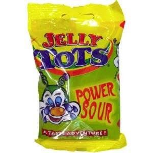 Jelly Tots Power Sour Gummies(3x100gmbags) South African