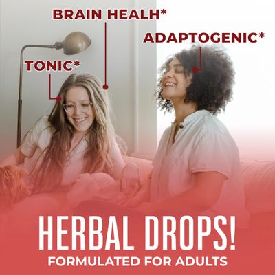 MaryRuth Organics Herbal Supplement for Brain Function | Boost Energy | Memory | Vitality USDA | Ginseng with Ashwagandha | Eleuthero and Maca Root Extract | 1 Fl Oz