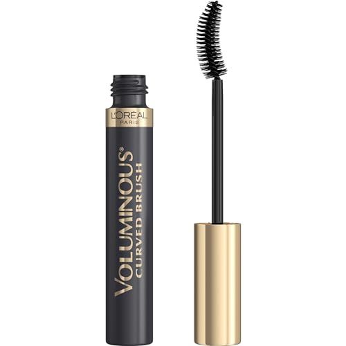L&#39;Oreal Paris Makeup Voluminous Original Curved Brush Mascara, Black, 0.28 Fl Oz