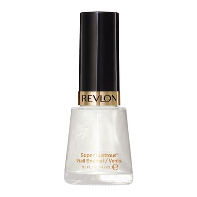 Revlon Nail Polish, Super Lustrous Nail Enamel Polish, Chip Resistant &amp; Longwear Formula, High Shine Finish, 020 Pure Pearl, 0.5 fl oz.