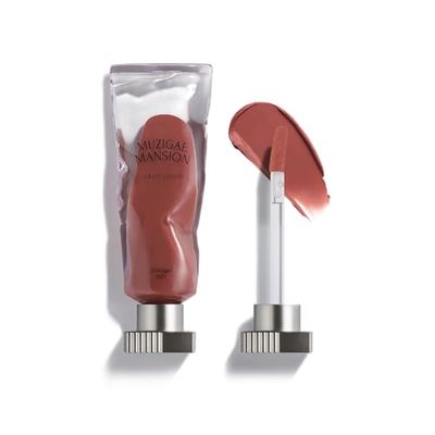 MUZIGAE MANSION Objet Lip Stain (Unique Paint Tube Design) - Velvet Matte Tint, Long-Lasting Waterproof Lipstick, Hydrating Korean Makeup, Red &amp; Rose Gloss, K-Beauty Tinted Lipstain (03 STRANGER)