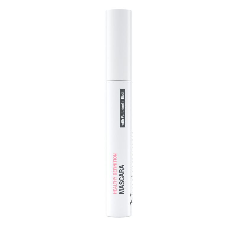 Neutrogena Healthy Definition Mascara, Eyelash Mascara Defines, Lifts, Curls, Lengthens &amp; Volumizes Lashes, Dual-Sided Mascara Comb  Brush for Natural Application, Black Brown, 0.27 oz