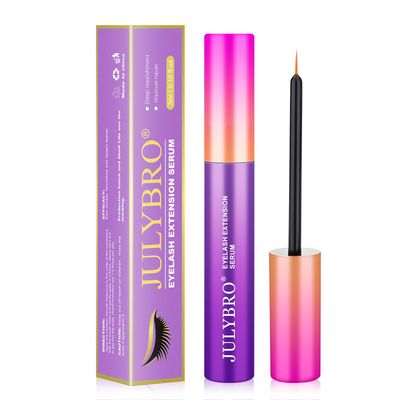 JULYBRO Eyelash Growth Serum(3ML), Eyelash Extension Serum with Natural Ingredients for Eyelash and Eyebrow,Eyelash Growth Serum to Grow Lashes Thicker, Healthier and Stronger