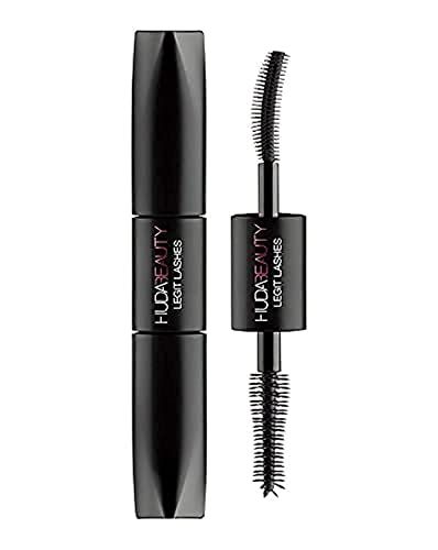 Huda Beauty Legit Lashes Mascara 2 in 1 (2x3.5ml  .11fl oz), Black