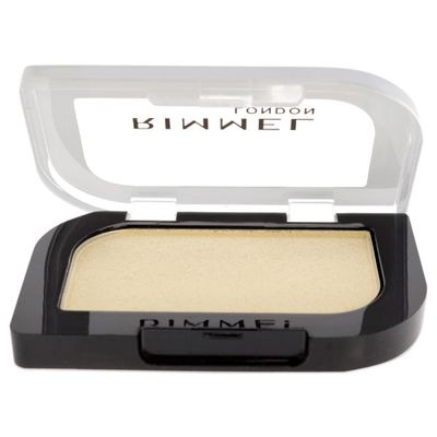 Rimmel London Magnif'Eyes Mono Eyeshadow, Ultra-Blendable, Waterproof, Crease-Proof, 024, Gilded Moon, 0.12oz