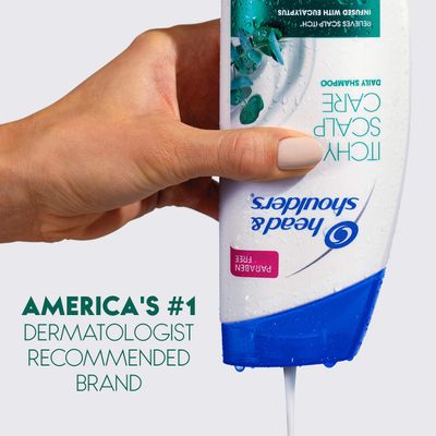 HEAD &amp; SHOULDERS ITCHY SCALP CARE DANDRUFF DANDRUFF SHAMPOO LIQUID PLASTIC BOTTLE RP 13.5 OZ - 0037000473651