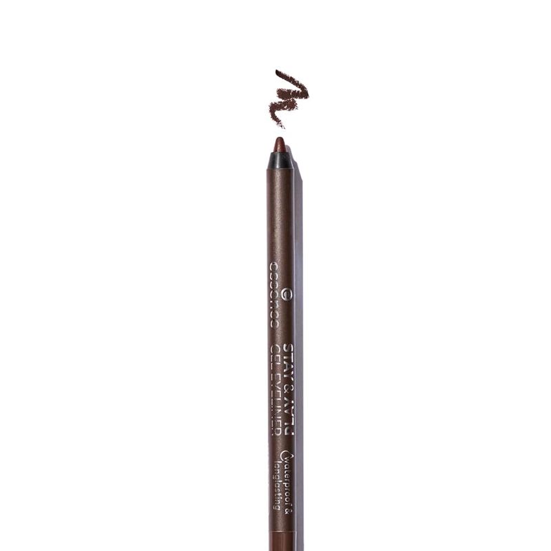 essence | Stay &amp; Play Gel Eyeliner | Super Soft Gel-like Texture | Waterproof &amp; Longlasting | Vegan &amp; Cruelty Free (02 But First Espresso)