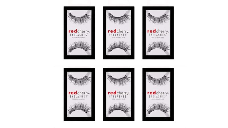 Red Cherry #217 False Eyelashes (Pack of 6 Pairs)