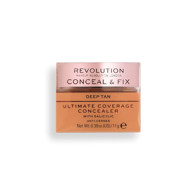 Rev Conceal and Fix Ultimate Coverage Concealer DEEP TAN