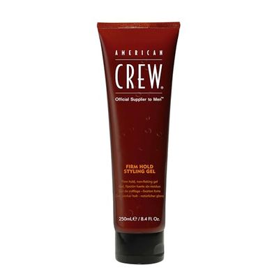 American Crew Men&#39;s Hair Gel, Firm Hold, Non-Flaking Styling Gel, 8.4 Fl Oz