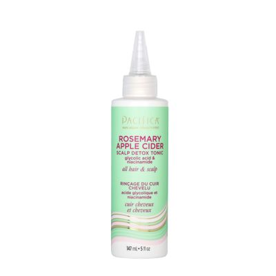 Pacifica Scalp Detox Tonic - Rosemary Apple Cider with Salicylic Acid for Clarifying and Purifying Itchy, Dry Scalp, Vegan &amp; Cruelty-Free, 5 oz