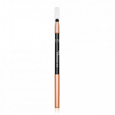 M. Asam MAGIC FINISH EYE DESIGNER Black - waterproof eyeliner for a long-lasting &amp; color-intensive result with integrated sponge for easy blending, eye make-up, 0.01 Oz