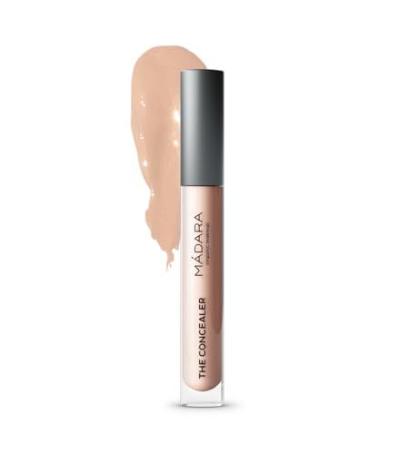MDARA Organic Skincare | Luminous Perfecting Concealer 25 LATTE - 4ml, Dewy finish, With hyaluronic acid, Natural concealer for dark circles and blemishes, Vegan, COSMOS natural certified