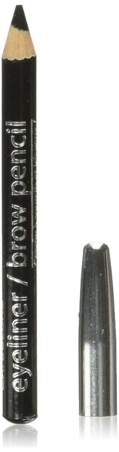 L.A. COLORS EyelinerBrow Pencils wSharpener, Black CBPN222