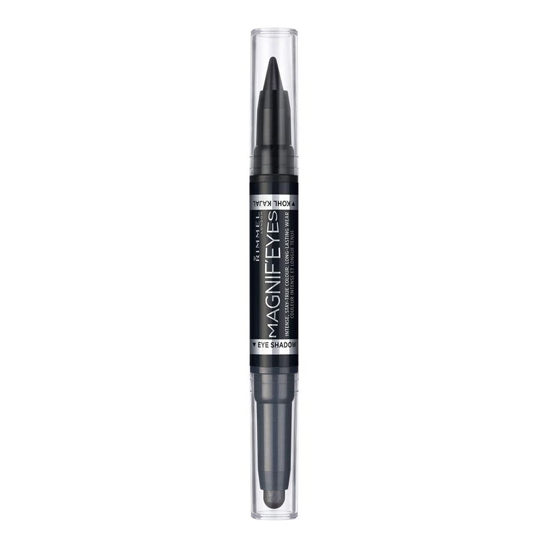 Rimmel Magnifeyes Double Ended Shadow and Eye Liner, Back To Blacks, 0.05 Ounce