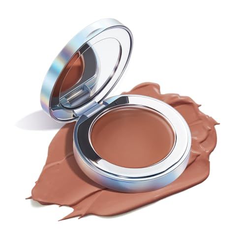 zeesea Multi-Use Cream Brush for Eyes, Lips and Cheeks, 3 in 1 Long Wearing Blendable and Buildable Cream G02, 0.1oz (3g)