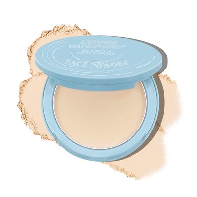 Boobeen Matte Setting Powder, Poreless Finishing Powder, Translucent, Lightweight, Compact Pressed Baking Powder,Creates Soft Focus Effect