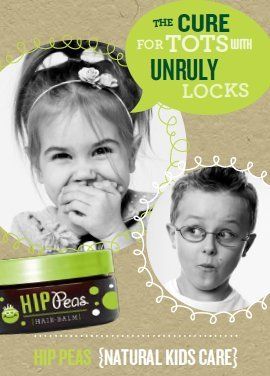 Hip Peas Natural Hair Styling BalmGelPomade - Light Hold, 2 oz jar