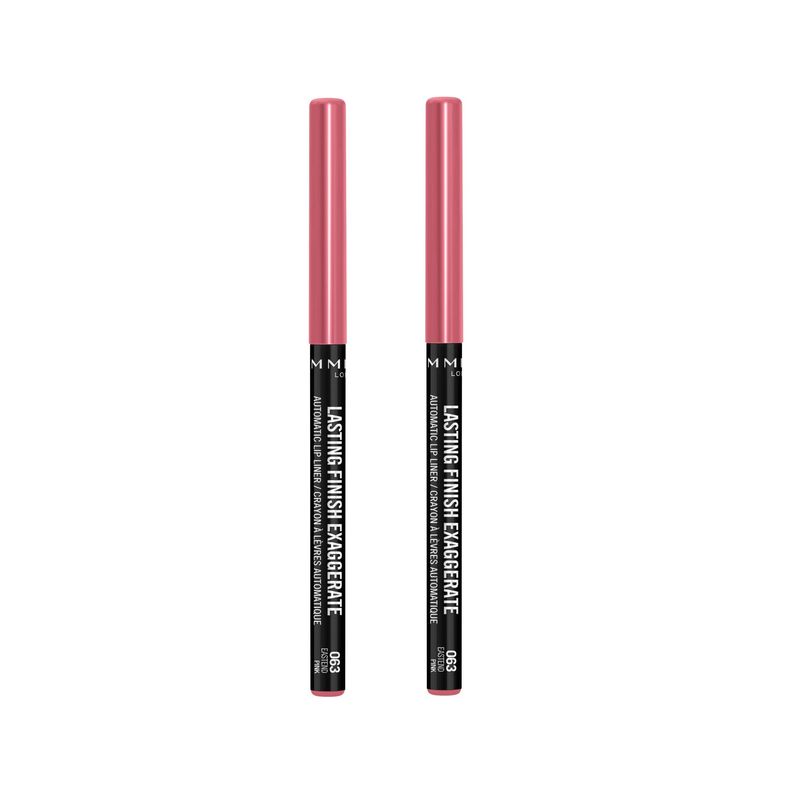 Rimmel Exaggerate Lip Liner, Eastend Snob, 2 Count (Pack of 1)