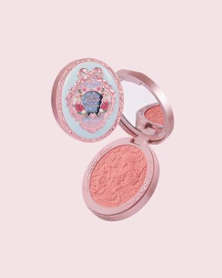 Flower Knows Midsummer Fairytales Embossed Blush,Matte Finish,Buildable &amp; Blendable Makeup Blush for cheeks,Soft &amp; Long-lasting for Girls &amp; Women(04 Summer Blossom,5g)