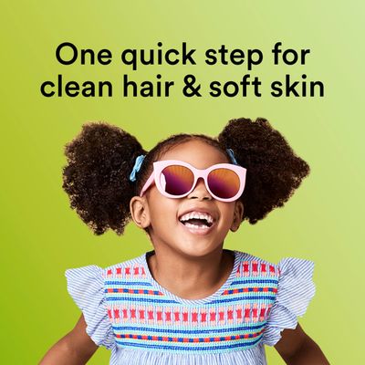 Suave Kids 3-in-1 Tear Free, Body Wash, Shampoo and Conditioners, Dermartologist Tested, Watermelon Wonder, 18 Oz Pack of 6