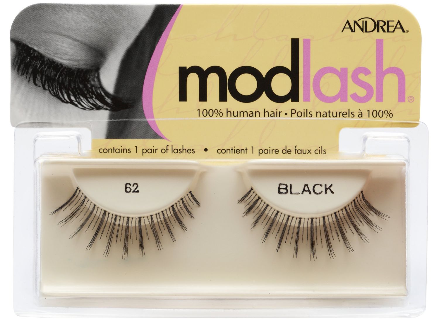 Andrea Mod Strip Lash Pair Style 62 (Pack of 4)